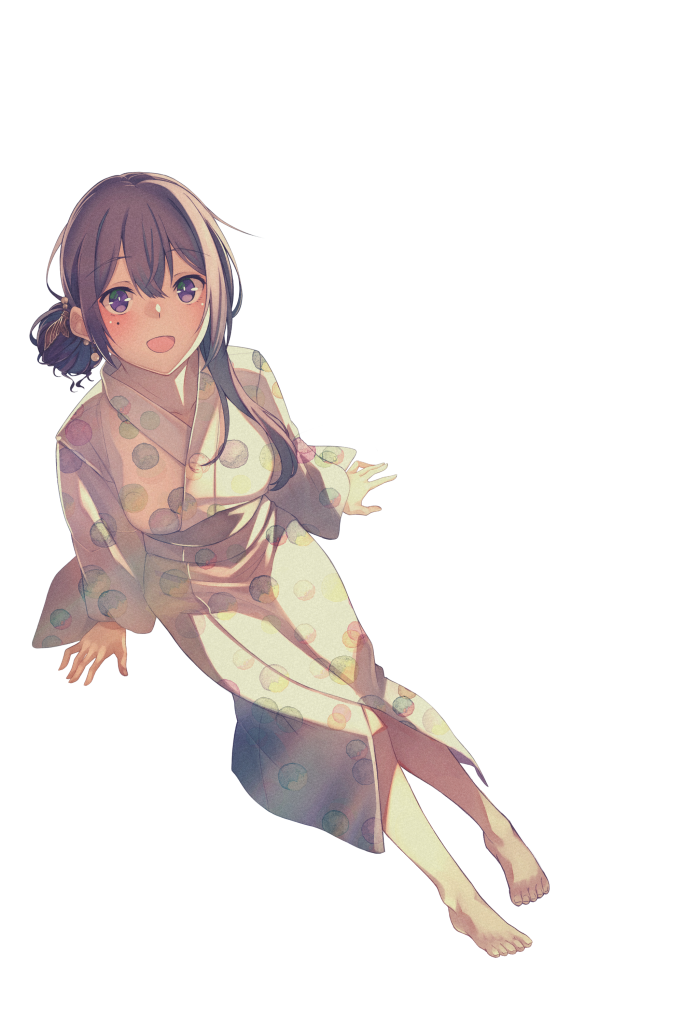 めろう2021夏イラスト（背景なし）