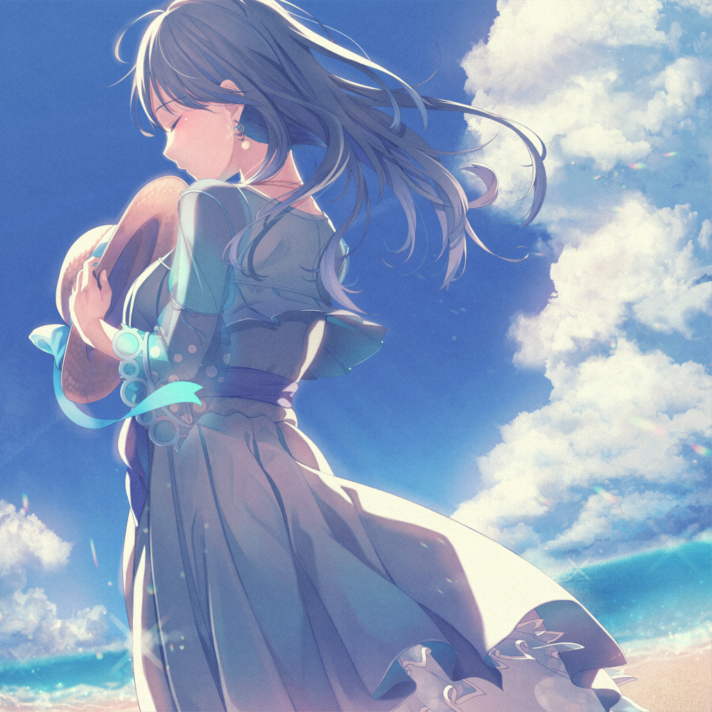 めろう2022夏イラスト(背景あり)