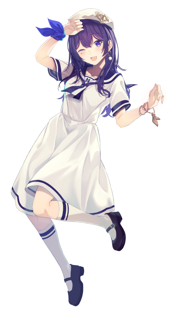 めろう2023夏イラスト（背景なし）