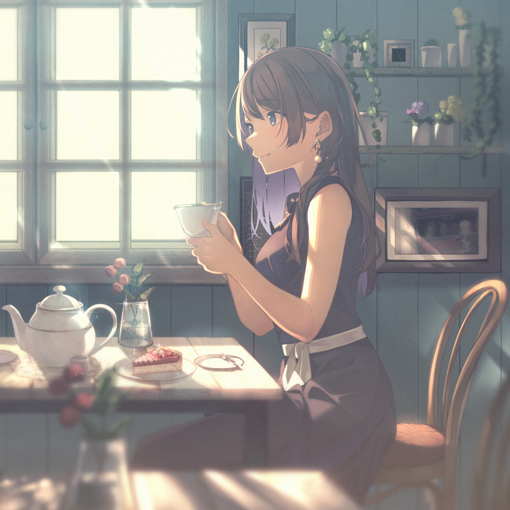 めろう2024春夏イラスト（背景あり）