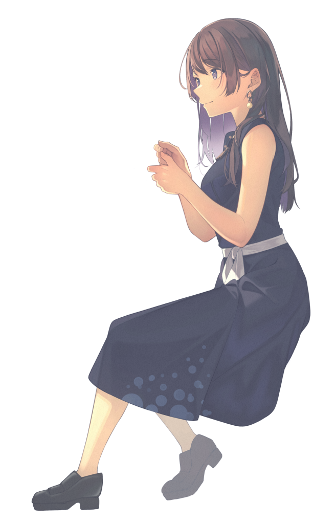 めろう2024春夏イラスト（背景なし）
