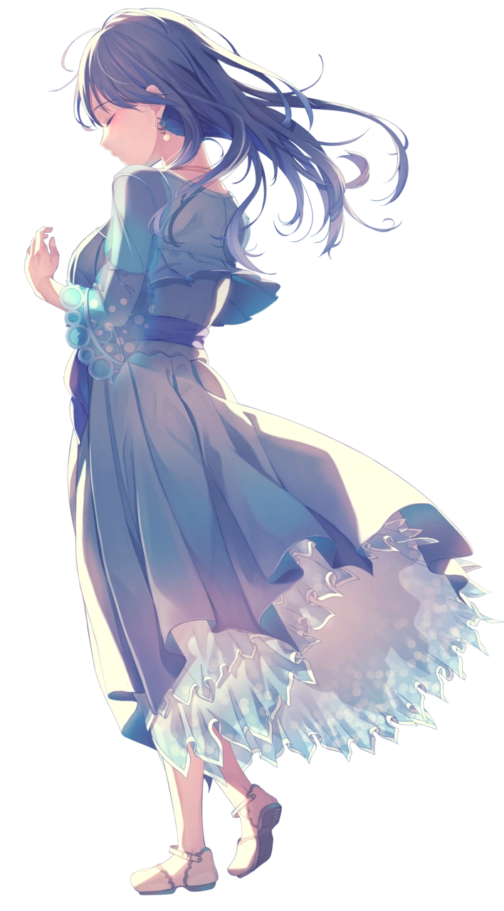 めろう2022夏イラスト（背景なし）