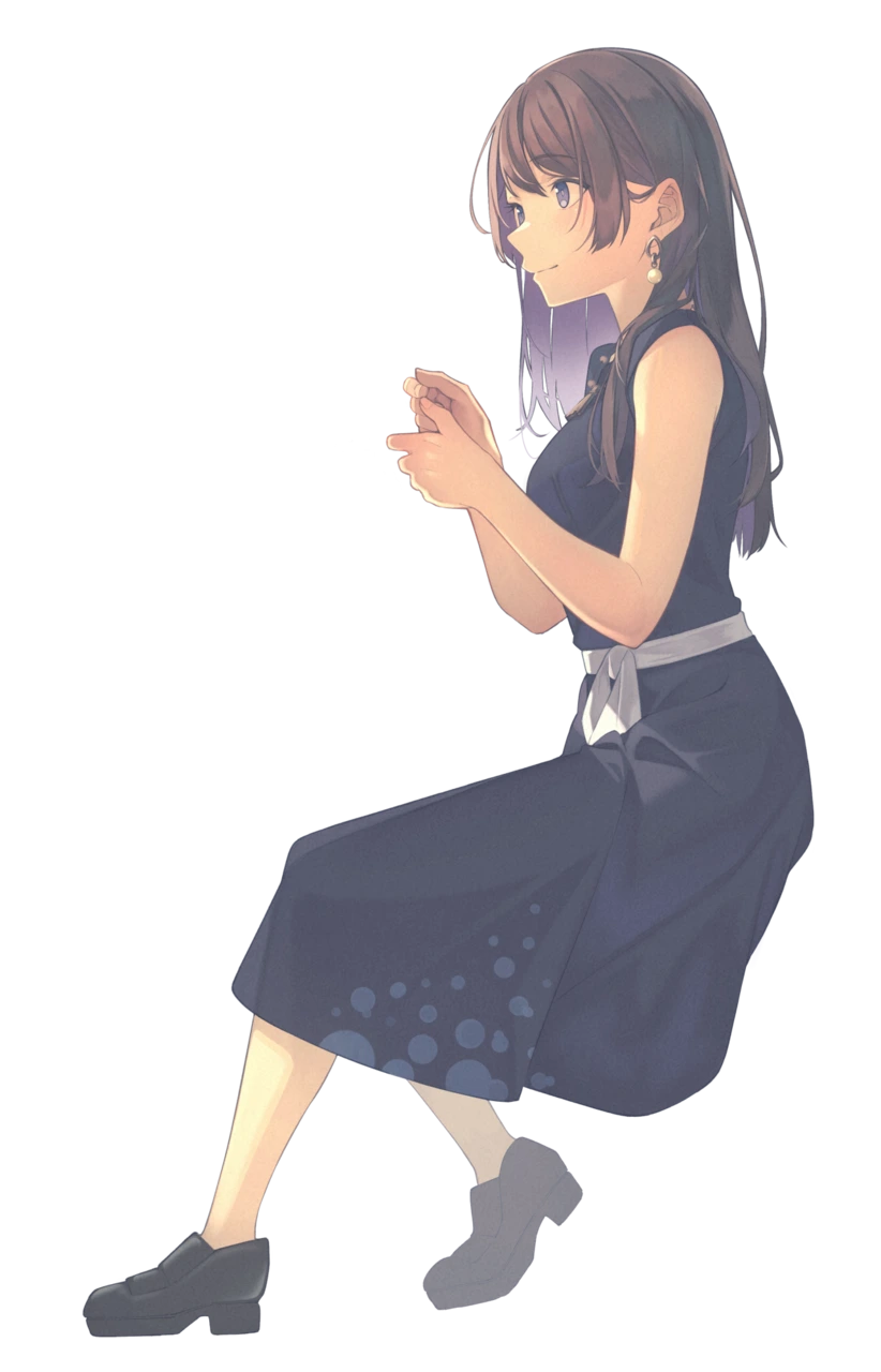 めろう2024春夏イラスト（背景なし）