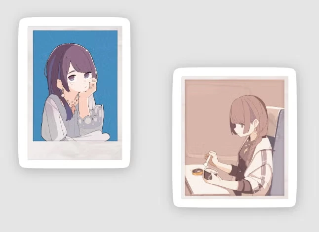 めろうのカード風グッズ